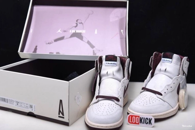 Reps TBK Maniere Jordan x A 1 OG Air Ma High DO7097-100 0821